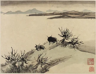Finger Painting, from an album of ten